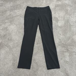 Eddie Bauer Pants Travex Slightly Curvy Fit Straight Leg Black Women’s 4
